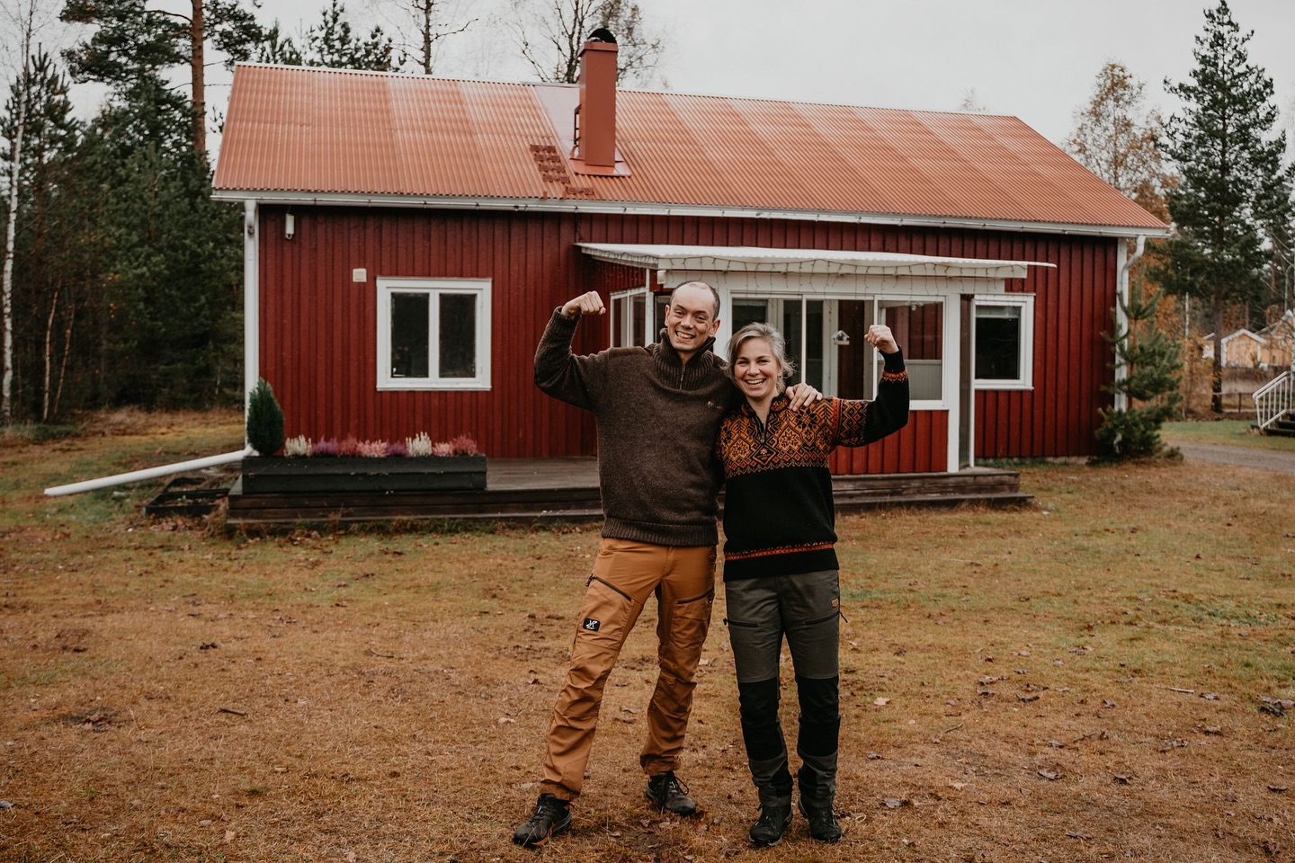 Portret van de verhuurders van Stuga Värmland